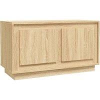 TV Cabinet Black 80x35x45 cm Engineered Wood vidaXL