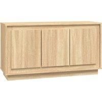 Sideboard Concrete Grey 102x35x55 cm Engineered Wood vidaXL
