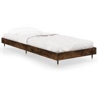 Bed Frame Bedroom Platform Bed Frame Bedstead Bed Base Engineered Wood vidaXL