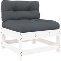 Middle Sofas with Cushions Sectional Sofa Seater Chair Solid Wood Pine vidaXL