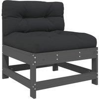 Middle Sofas with Cushions Sectional Sofa Seater Chair Solid Wood Pine vidaXL