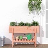 vidaXL Garden Raised Bed 101x30x69cm Solid Wood Douglas