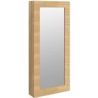 Mirror Jewellery Cabinet Jewelry Armoire Mirror Wall Mounted Cabinet vidaXL