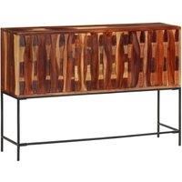 vidaXL Sideboard 110x28x76 cm Solid Wood Acacia