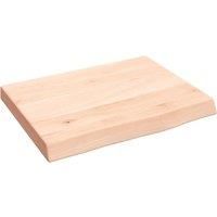 Wall Shelf Wooden Floating Shelf Display Shelf Treated Solid Wood Oak vidaXL