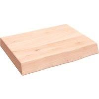 Wall Shelf Wooden Floating Shelf Display Shelf Treated Solid Wood Oak vidaXL
