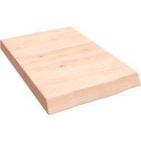 Wall Shelf Wooden Floating Shelf Display Shelf Treated Solid Wood Oak vidaXL