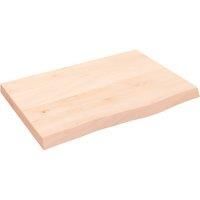 Wall Shelf Wooden Floating Shelf Display Shelf Treated Solid Wood Oak vidaXL