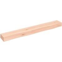 Wall Shelf Wooden Floating Shelf Display Shelf Treated Solid Wood Oak vidaXL