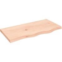 Wall Shelf Wooden Floating Shelf Display Shelf Treated Solid Wood Oak vidaXL