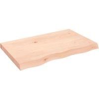 Wall Shelf Wooden Floating Shelf Display Shelf Treated Solid Wood Oak vidaXL