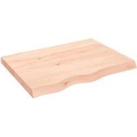 Wall Shelf Wooden Floating Shelf Display Shelf Treated Solid Wood Oak vidaXL