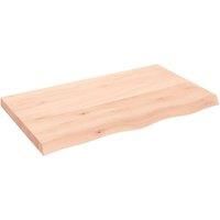 Wall Shelf Wooden Floating Shelf Display Shelf Treated Solid Wood Oak vidaXL