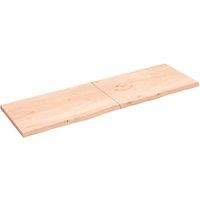 Wall Shelf Wooden Floating Shelf Display Shelf Treated Solid Wood Oak vidaXL