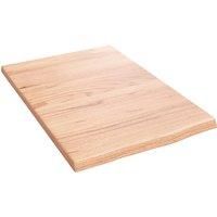 Wall Shelf Wooden Floating Shelf Display Shelf Treated Solid Wood Oak vidaXL