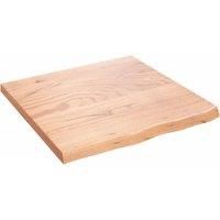 Wall Shelf Wooden Floating Shelf Display Shelf Treated Solid Wood Oak vidaXL