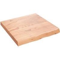 Wall Shelf Wooden Floating Shelf Display Shelf Treated Solid Wood Oak vidaXL