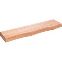 Wall Shelf Wooden Floating Shelf Display Shelf Treated Solid Wood Oak vidaXL
