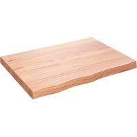 Wall Shelf Wooden Floating Shelf Display Shelf Treated Solid Wood Oak vidaXL