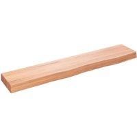 Wall Shelf Wooden Floating Shelf Display Shelf Treated Solid Wood Oak vidaXL