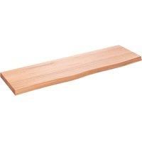 Wall Shelf Wooden Floating Shelf Display Shelf Treated Solid Wood Oak vidaXL