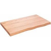 Wall Shelf Wooden Floating Shelf Display Shelf Treated Solid Wood Oak vidaXL