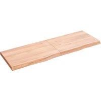 Wall Shelf Wooden Floating Shelf Display Shelf Treated Solid Wood Oak vidaXL