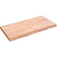Wall Shelf Wooden Floating Shelf Display Shelf Treated Solid Wood Oak vidaXL