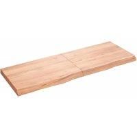 Wall Shelf Wooden Floating Shelf Display Shelf Treated Solid Wood Oak vidaXL