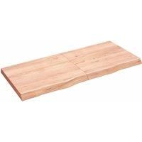 Wall Shelf Wooden Floating Shelf Display Shelf Treated Solid Wood Oak vidaXL