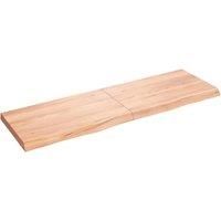 Wall Shelf Wooden Floating Shelf Display Shelf Treated Solid Wood Oak vidaXL