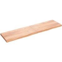 Wall Shelf Wooden Floating Shelf Display Shelf Treated Solid Wood Oak vidaXL