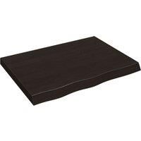 Wall Shelf Wooden Floating Shelf Display Shelf Treated Solid Wood Oak vidaXL