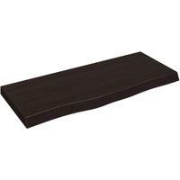 Wall Shelf Wooden Floating Shelf Display Shelf Treated Solid Wood Oak vidaXL
