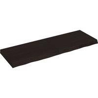Wall Shelf Wooden Floating Shelf Display Shelf Treated Solid Wood Oak vidaXL