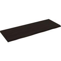 Wall Shelf Wooden Floating Shelf Display Shelf Treated Solid Wood Oak vidaXL