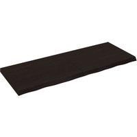 Wall Shelf Wooden Floating Shelf Display Shelf Treated Solid Wood Oak vidaXL