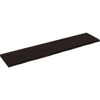 Wall Shelf Wooden Floating Shelf Display Shelf Treated Solid Wood Oak vidaXL