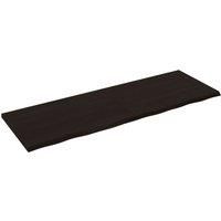 Wall Shelf Wooden Floating Shelf Display Shelf Treated Solid Wood Oak vidaXL