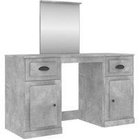 Dressing Table Cosmetic Vanity Desk Makeup Table Bedroom with Mirror vidaXL