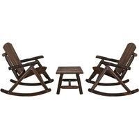 Garden Lounge Set Wooden Outdoor Table and Chairs Solid Wood Spruce vidaXL
