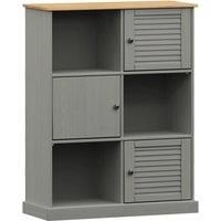 Bookcase Bookshelf Storage Shelf Storage Rack VIGO Solid Wood Pine vidaXL
