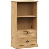 Bookcase VIGO 60x35x114.5 cm Solid Wood Pine vidaXL