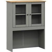 Dresser Top Wooden Kitchen Shelf Top for Highboard VIGO Solid Wood Pine vidaXL