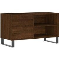 Record Cabinet White 85x38x48 cm Engineered Wood vidaXL