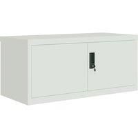 Vidaxl File Cabinet Light Grey 90X40X40 Cm Steel