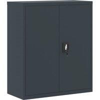Office Cabinet Steel Filing Storage File Cabinet Cupboard Under Desk vidaXL
