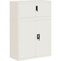 File Cabinet Storage Cabinet Office Filing Cabinet Storage Unit Steel vidaXL