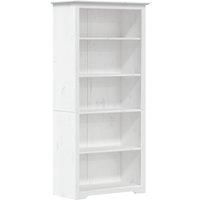 Bookcase Bookshelf Sideboard File Cabinet Rack Solid Wood Pine 5-Tier vidaXL