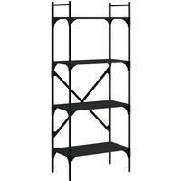 Bookcase 5-Tier Book Shelf Storage Shelf Organiser Engineered Wood vidaXL